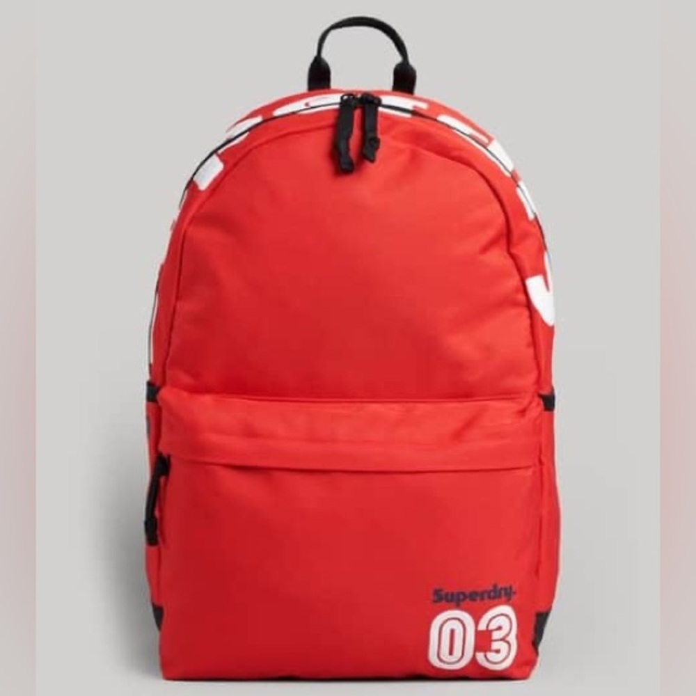 NWT Superdry Vintage Terrain Montana Red Backpack